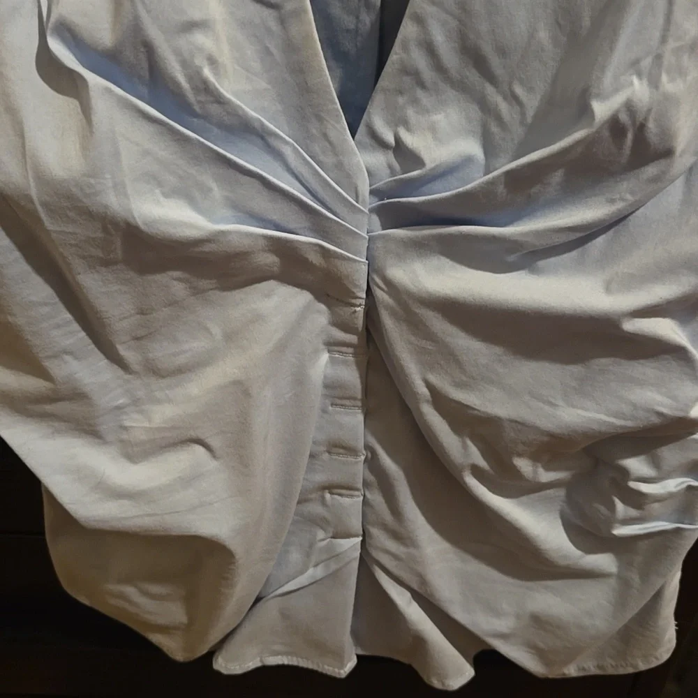Express Sleeveless Blue Women's Top NWT Size Xs - Picture 4 of 4